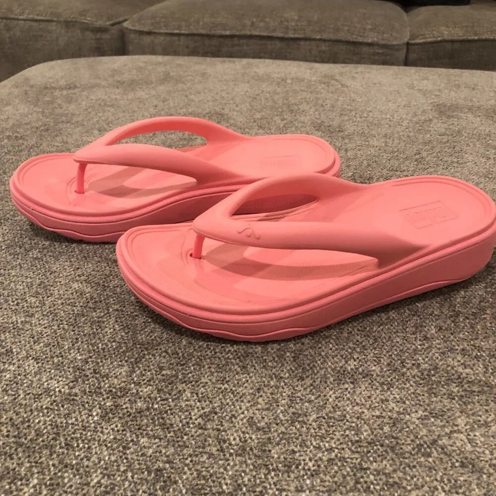 Fitflop RELIEFF Recovery Sandals, Pink Perfect Size Wms 7 - Picture 2 of 6